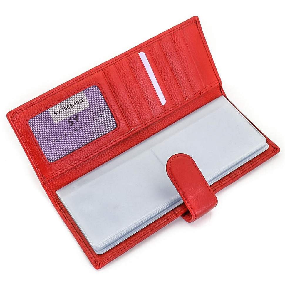Женская кожаная визитница SV СВ 1002-1028