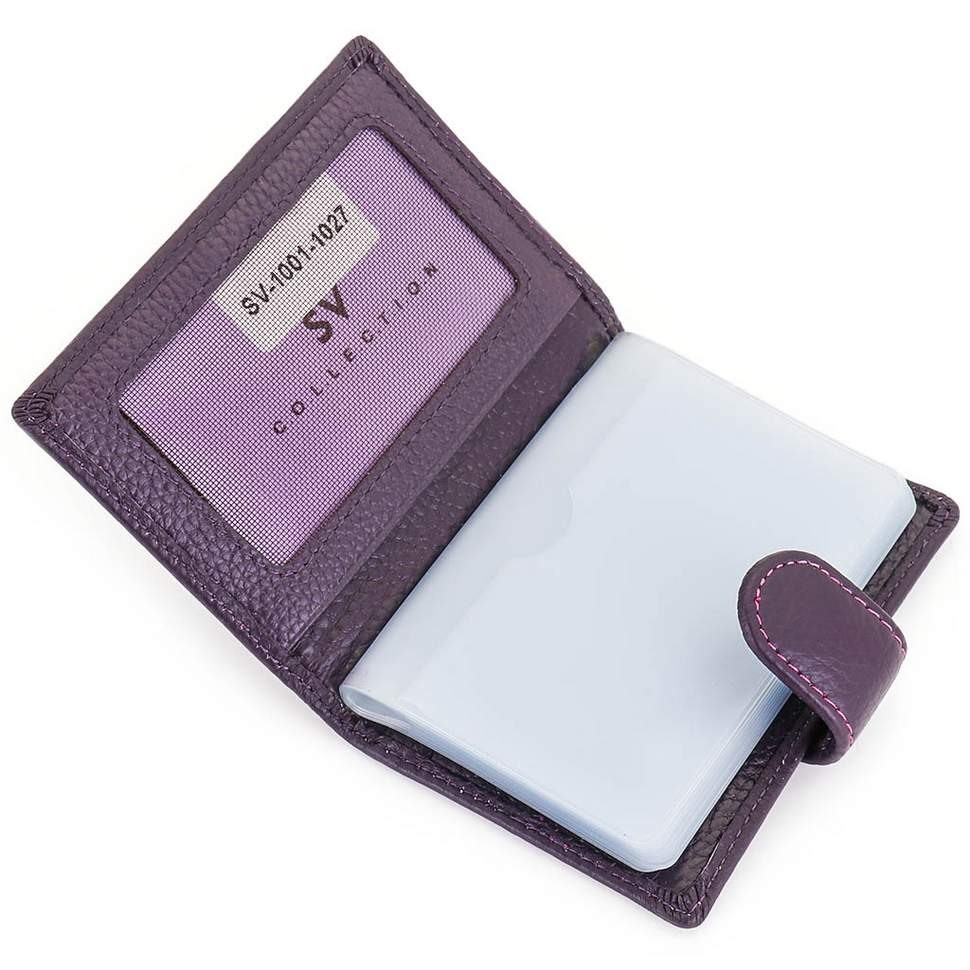 Женская кожаная визитница SV СВ 1001-1027