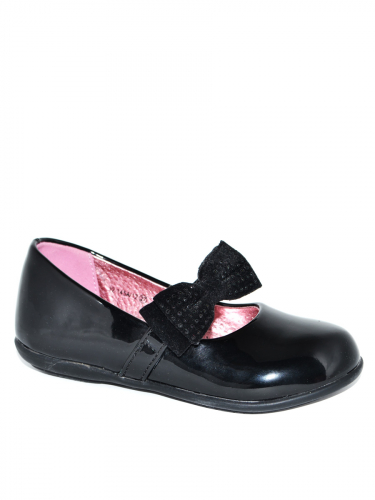 Туфли для девочек 32-145A/12, черный