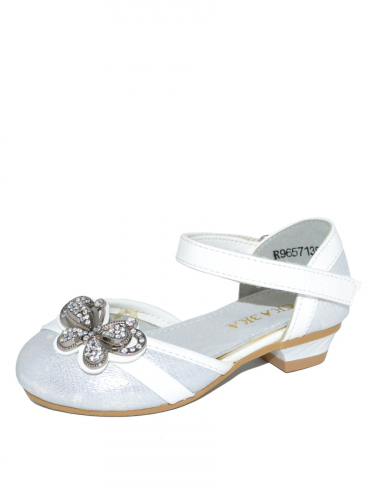 Туфли для девочек R965713561, белый/серебряный
