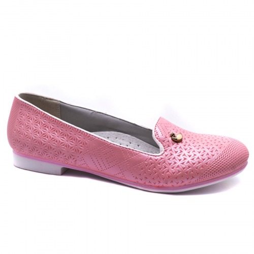Туфли для девочек B-0560-G, розовый