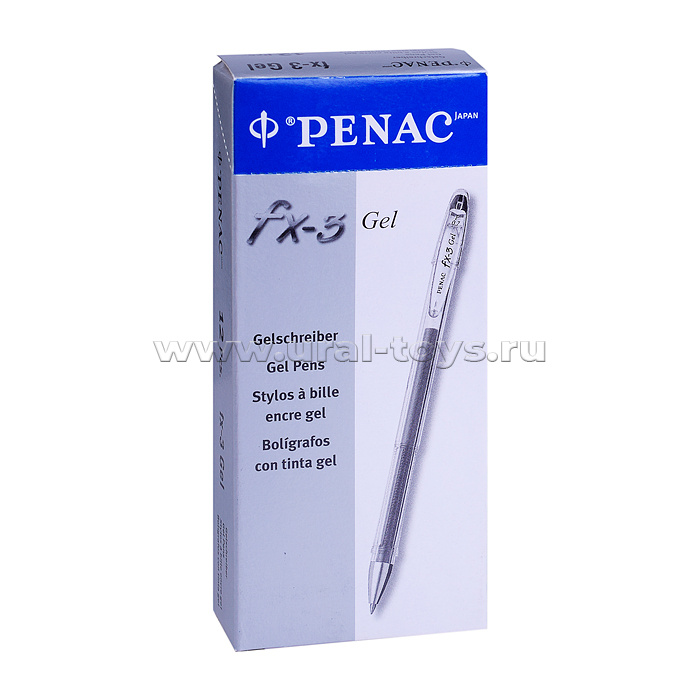 Ручка гелевая X-3 Gel Basics 0,7мм синяя
