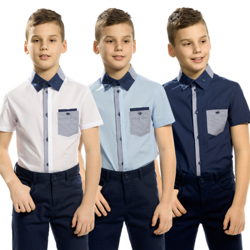 BWCT8100 сорочка верхняя для мальчиков (1 шт в кор.)