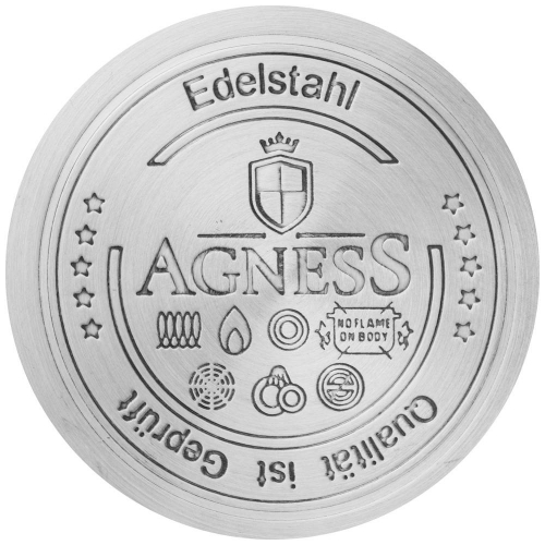 ЧАЙНИК AGNESS СО СВИСТКОМ, СЕРИЯ FANTASY, 3,0 Л, ИНДУКЦИОННОЕ КАПСУЛЬНОЕ ДНО