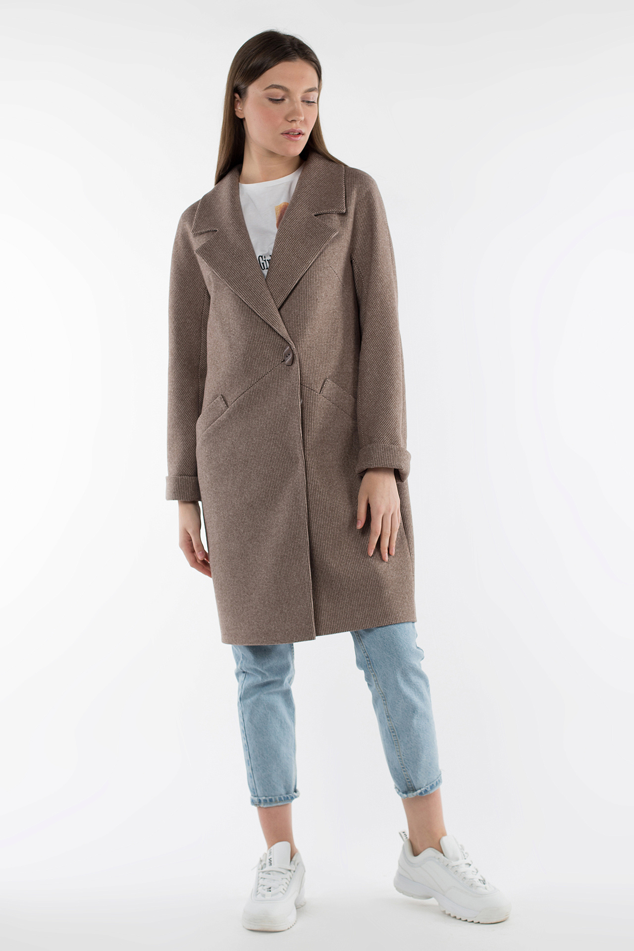 01-09607 Пальто женское демисезонное