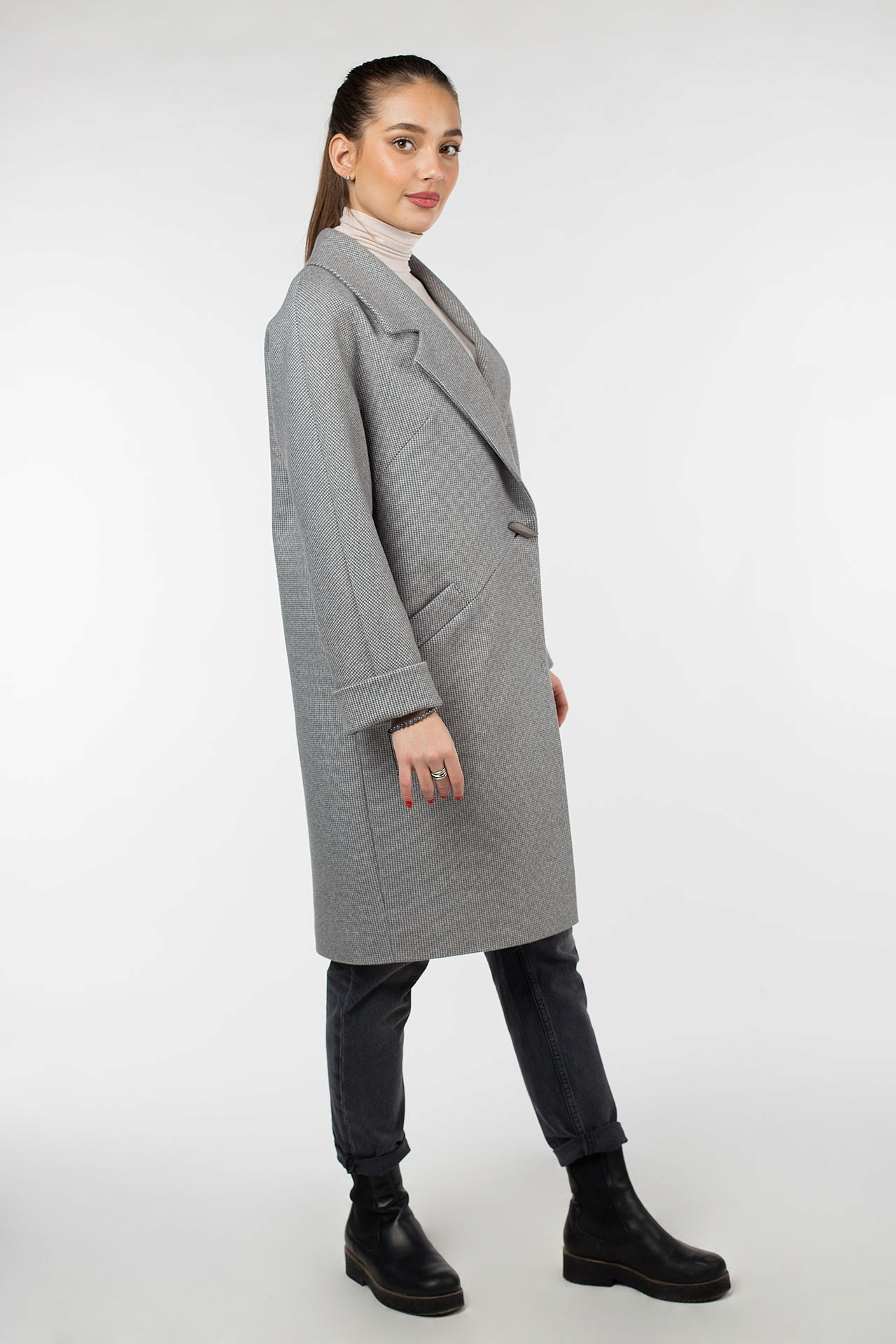 01-09434 Пальто женское демисезонное