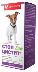 Apicenna Стоп-Цистит суспензия для собак, 50 мл