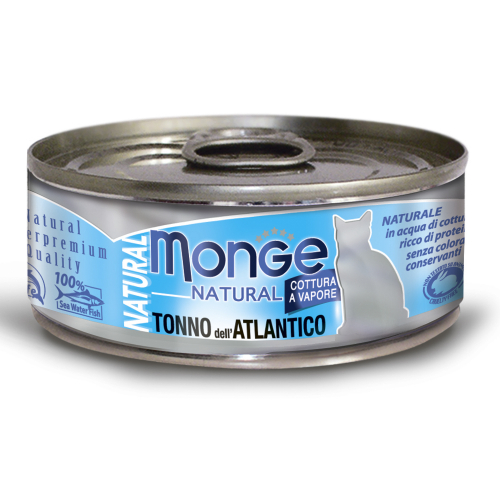 Mo**nge консервы для кошек атлантический тунец 80г