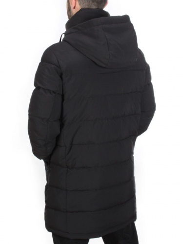 4008 BLACK Куртка мужская зимняя ROMADA (200 гр. холлофайбер) размеры 46-48-50-52-54