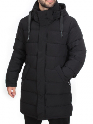 4008 BLACK Куртка мужская зимняя ROMADA (200 гр. холлофайбер) размеры 46-48-50-52-54