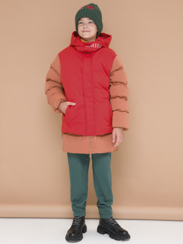 BZXW3295 Куртка для мальчиков Красный(18)