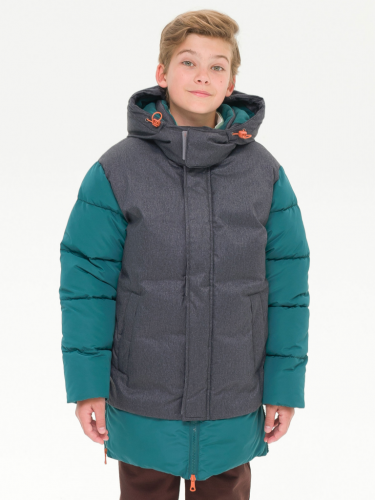 BZXW5296/1 Куртка для мальчиков Изумрудный(14)