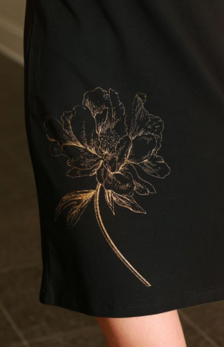 Коллекция Fleur сорочка № 131631 черный