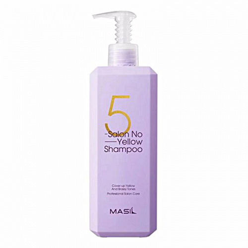 Шампунь против желтизны  (фиолетовый) MASIL 5 Salon No Yellow Shampoo 500ml