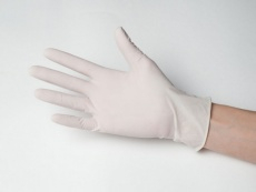 Перчатки нитриловые,белый,10 пар