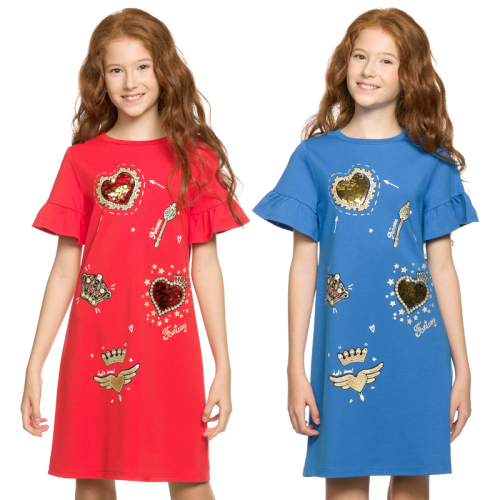 GFDT4240 платье для девочек (1 шт в кор.)