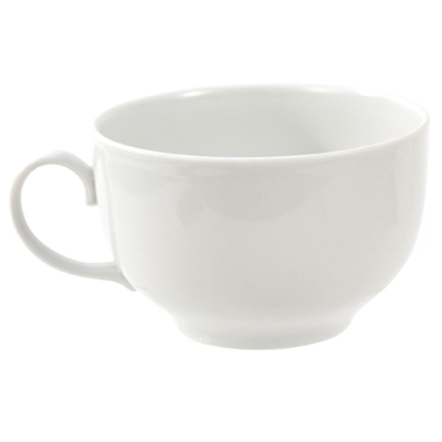 Чашка чайная фарфоровая 210мл, д8,5см, h6см, форма 