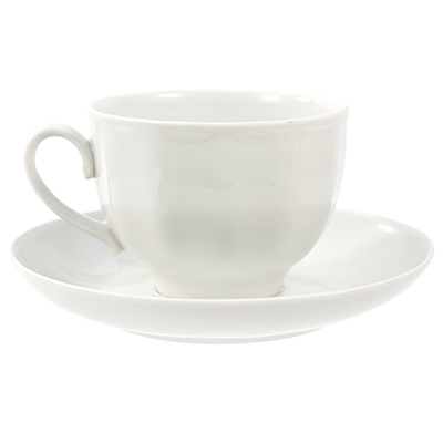 Чашка чайная фарфоровая 275мл, форма 