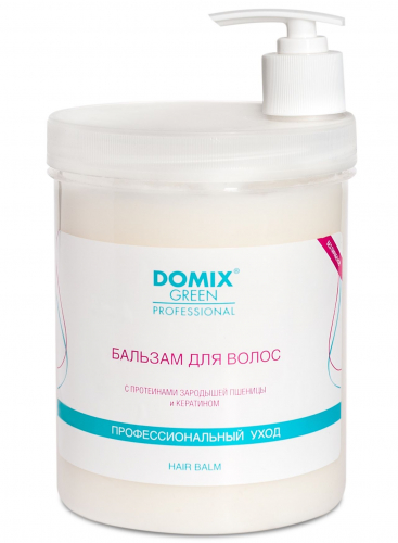 Domix Бальзам для волос с кератином, 1000 мл