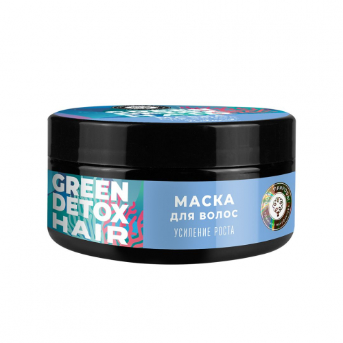 маска для волос усиление роста 200г GREEN DETOX банка