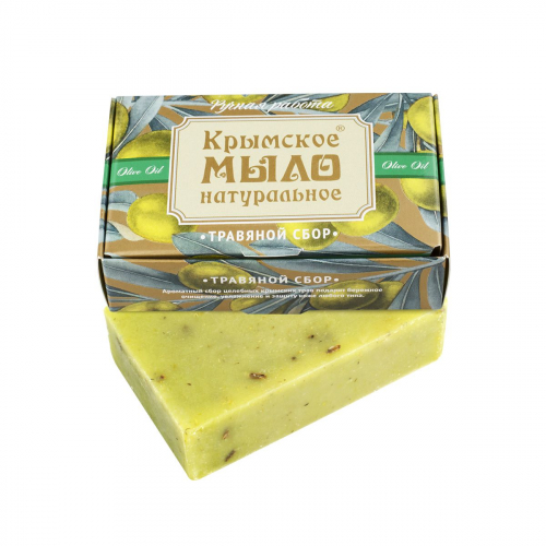 крымское натуральное мыло на оливковом масле 