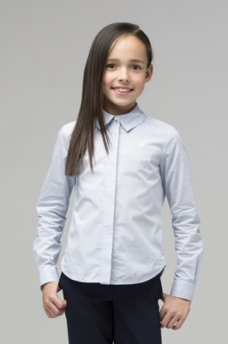 Блуза для девочек Silver Spoon SSFSG-729-23020-314, голубой