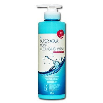 Увлажняющая пенка для умывания WELCOS KWAILNARA IOU Super Aqua Moist Cleansing Foam 500мл