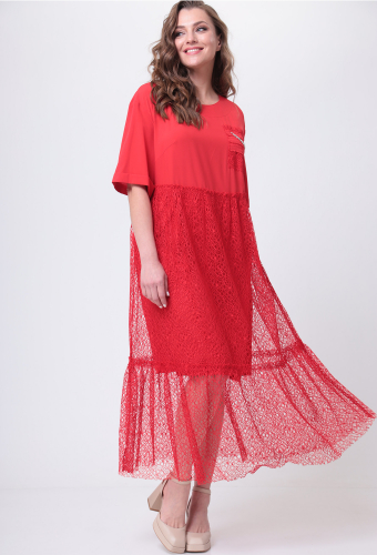 Платье Anastasia Mak 1016 красный