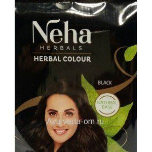 Хна для волос Herbal Colour Black Neha (Черная Неха) 20гр