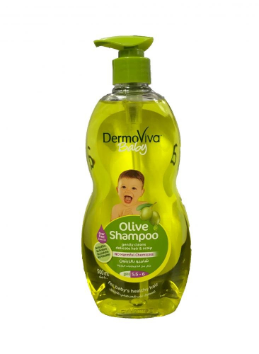 DermoViva Baby Olive Shampoo Dabur (Детский шампунь с оливковым маслом ДермоВива Дабур) 200 мл