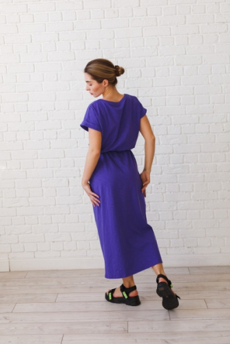 Платье женское 2520 фиолетовый