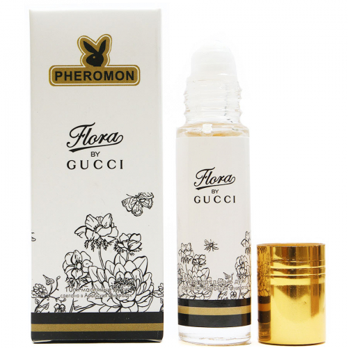 Духи с феромонами  Gucci Flora by Gucci 10 ml (шариковые) (копия)