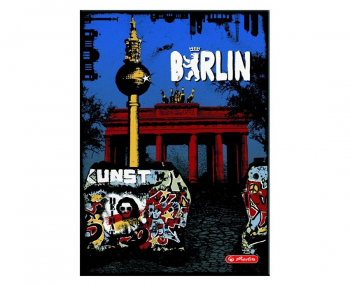 149p. 320,86p. Книжка записная City Trips, А5, 96л, кл, Berlin