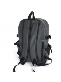 Рюкзак искусственная кожа Battr-0292, 1отд, 5внеш, 3внут/карм, серый 238210