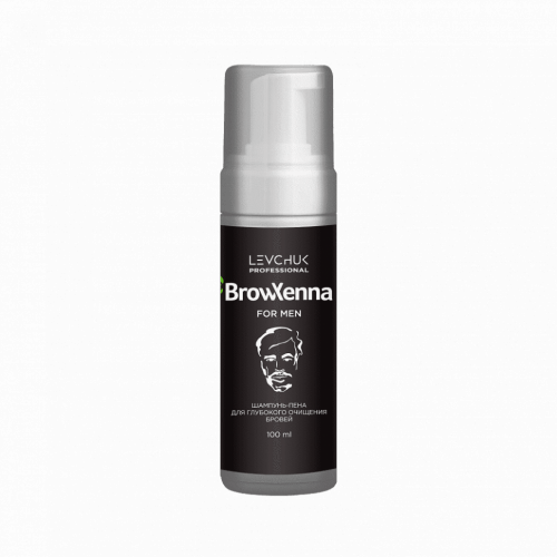 Шампунь-пена для глубокого очищения бровей BrowXenna - For Men, 100 мл