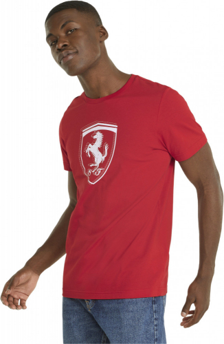 Футболка мужская Ferrari Race tonal Big Shield Tee