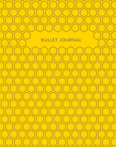 Bullet Journal (Медовый) 162x210мм, твердая обложка, пружина, блокнот в точку, 120 стр.