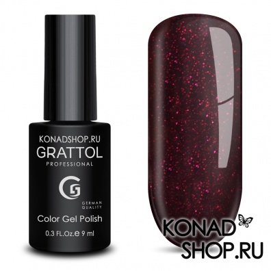Grattol Color Gel Polish  Luxury Stones Ruby 01