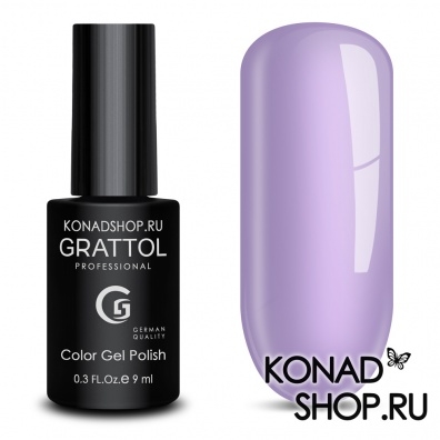Grattol Color Gel Polish №12 Pastel Violet