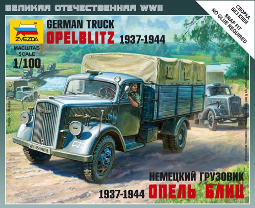 6126 - Немецкий грузовик Опель Блиц 1937-1944