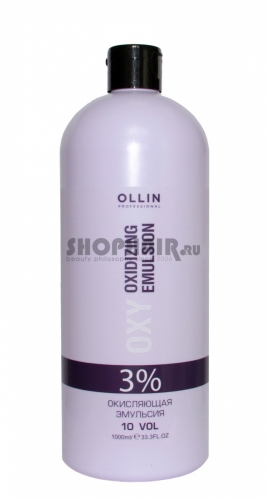  OLLIN OXY  3% 10vol. Окисляющая эмульсия 1000мл/728677, 