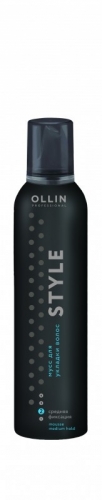  OLLIN STYLE Мусс для укладки волос средней фиксации 250мл/729605, 