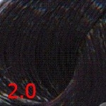 OLLIN COLOR  2.0 черный 60мл Перманентная крем-краска