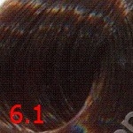 OLLIN COLOR  6.1 темно-русый пепельный 60мл Перманентная крем-краска