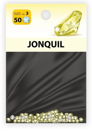 Слайдер-дизайн стразы №3 JONQUIL (50 шт.)
