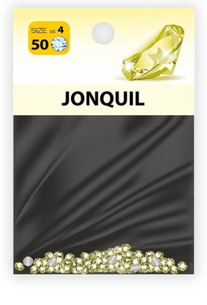 Слайдер-дизайн стразы №4 JONQUIL (50 шт.)