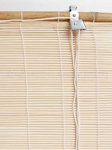 от758 р.  Бамбуковые рулонные шторы цвет натур
