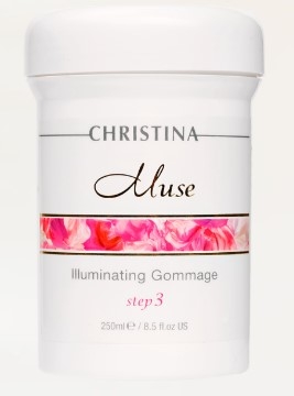 CH (шаг 3) Отшелушивающий гоммаж для сияния кожи, Illuminating Gommage 3 Muse Christina, 250ml