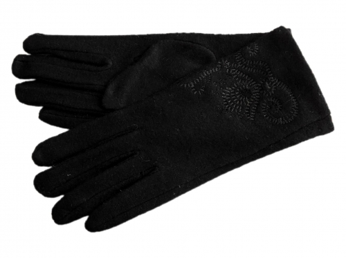 1505 перчатки Черный