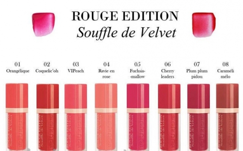 Bourjois помада Rouge Edition Souffle Velvet, 